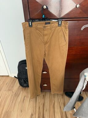 Mens Chino Pants in Brown - Classic Casual Fit